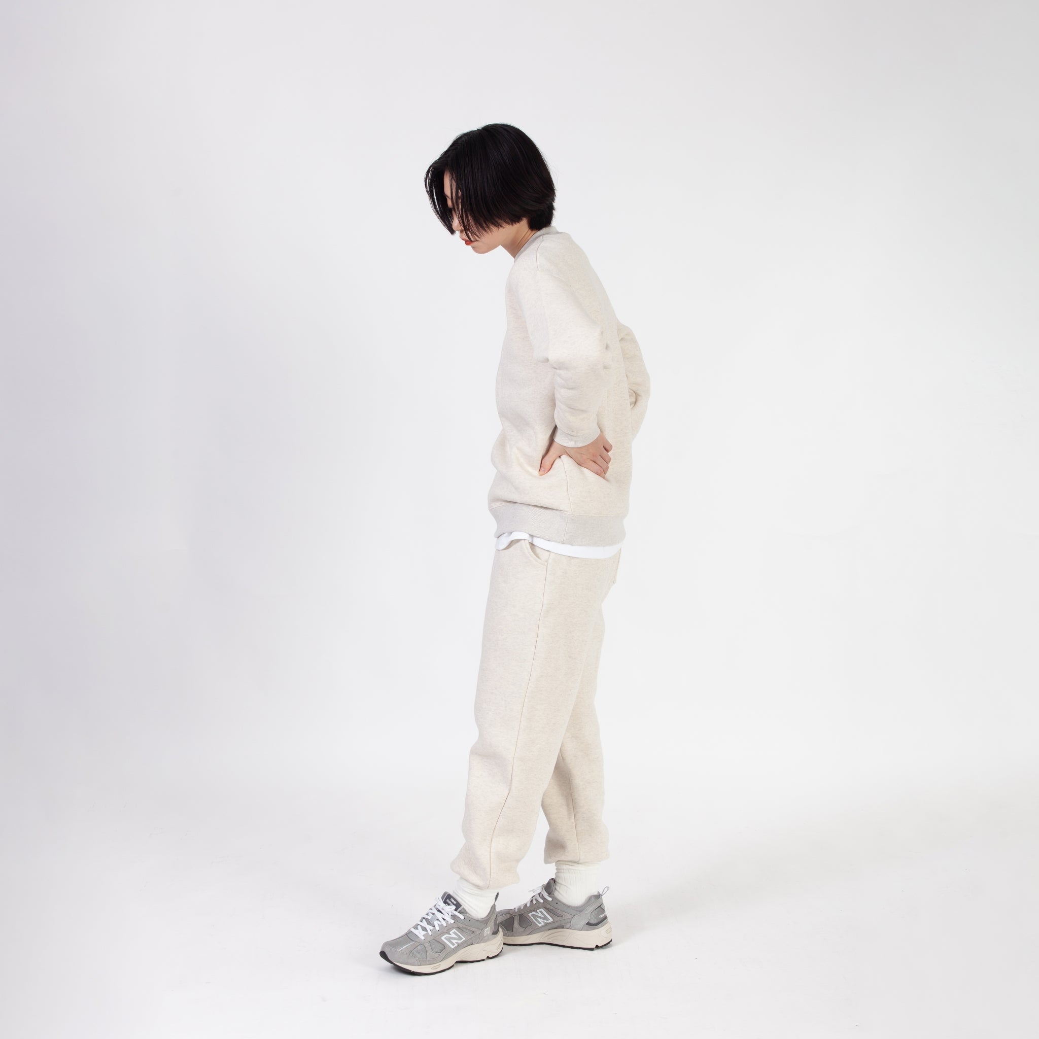 アズマ編み裏起毛パンツ