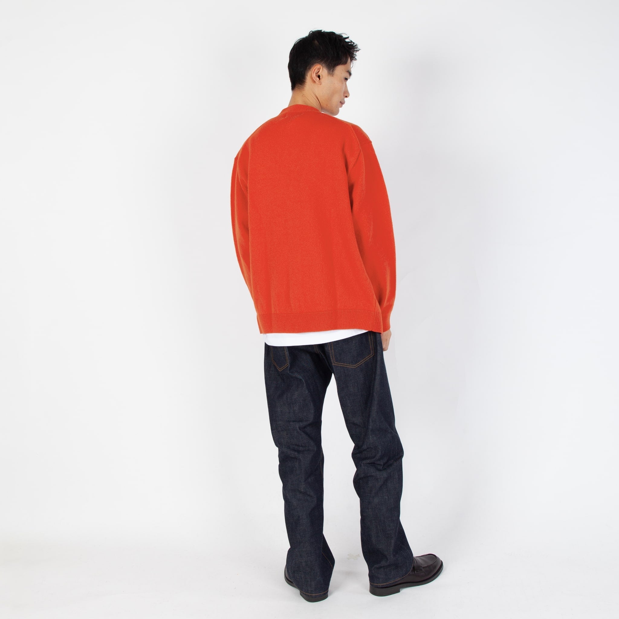 WOOL CASHMERE KNIT CARDIGAN