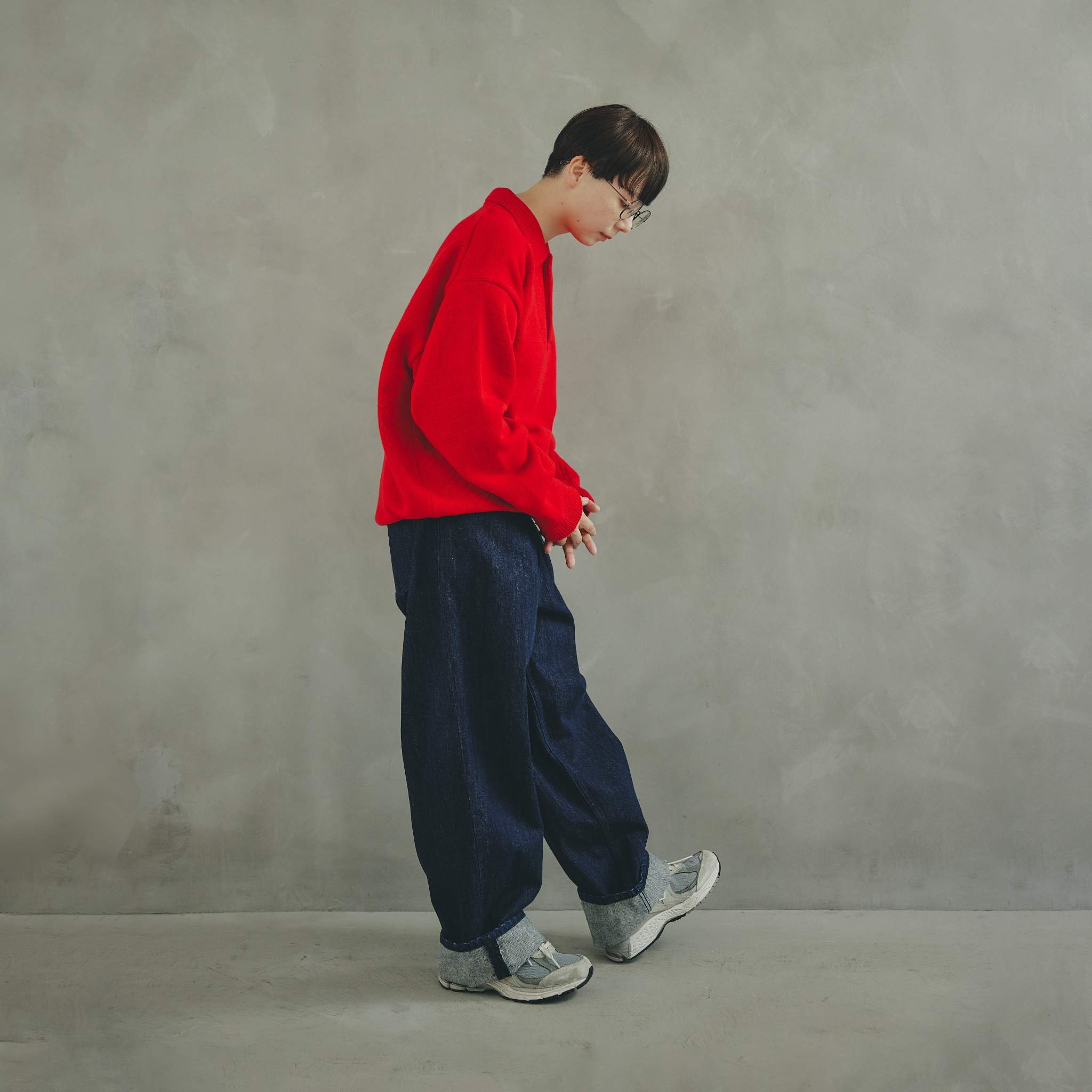 Knit Polo kinoko. edition