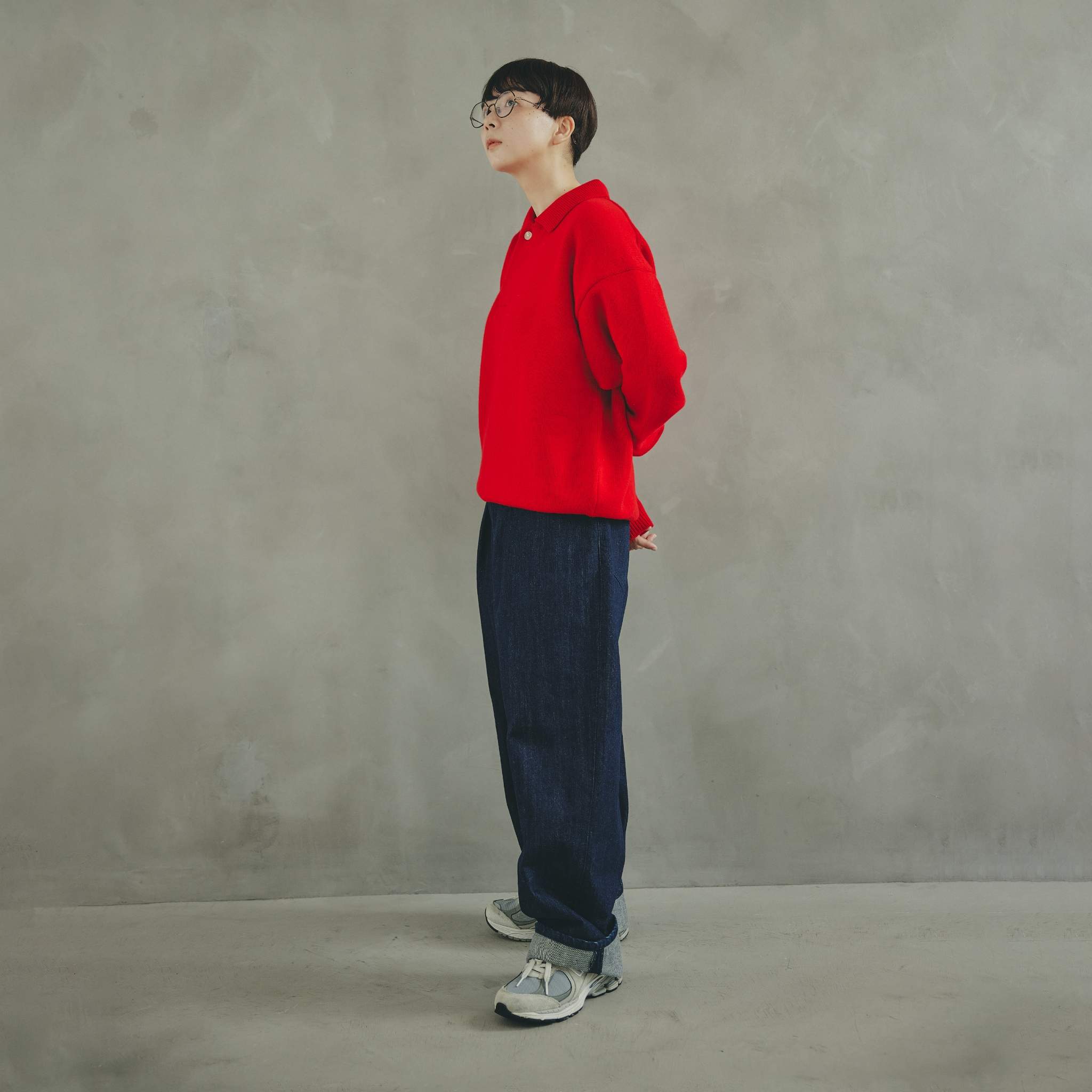 Knit Polo kinoko. edition