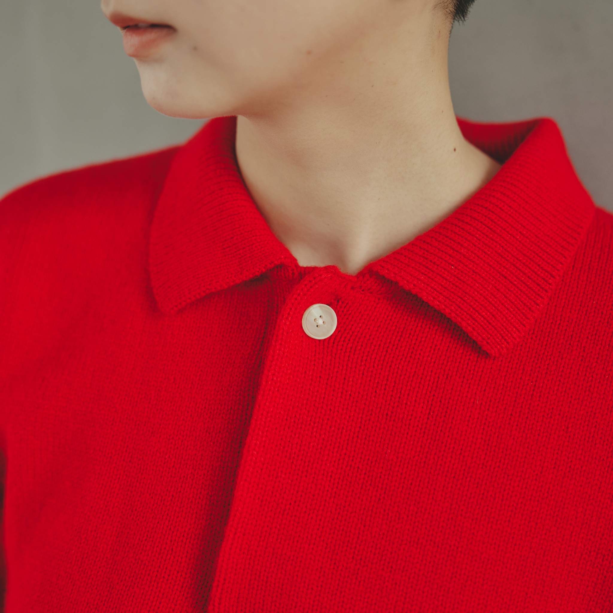 Knit Polo kinoko. edition