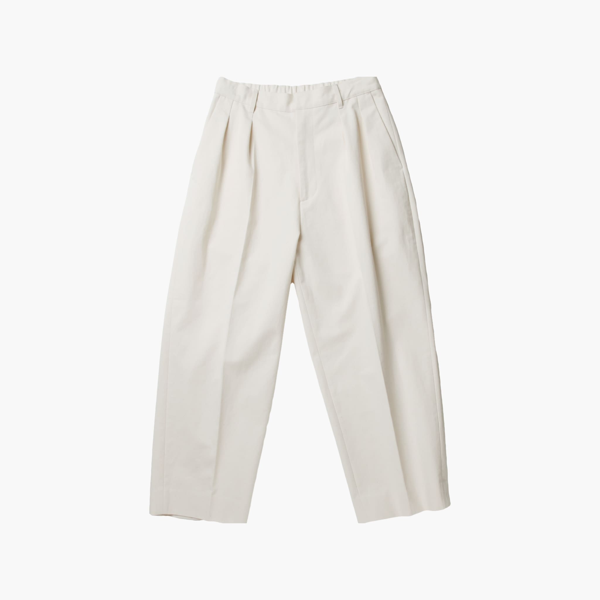 TWO TUCK EASY TROUSERS