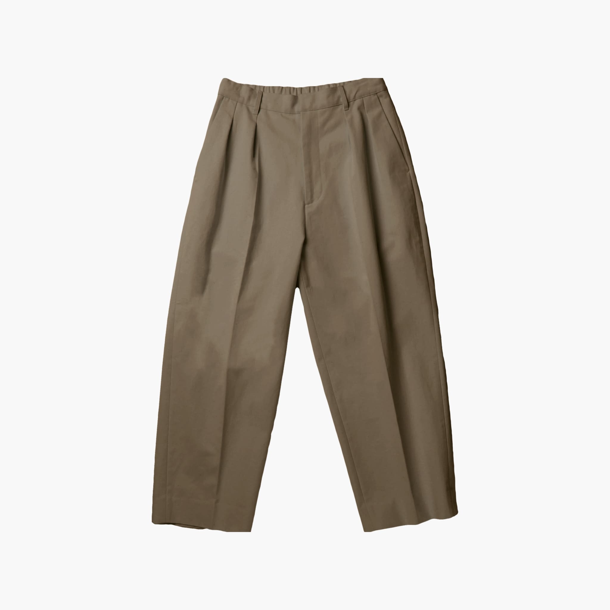 TWO TUCK EASY TROUSERS