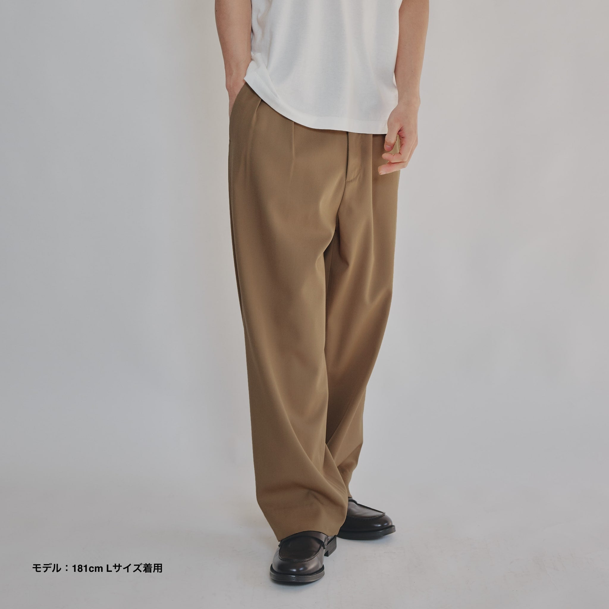TWO TUCK TROUSERS Ⅱ