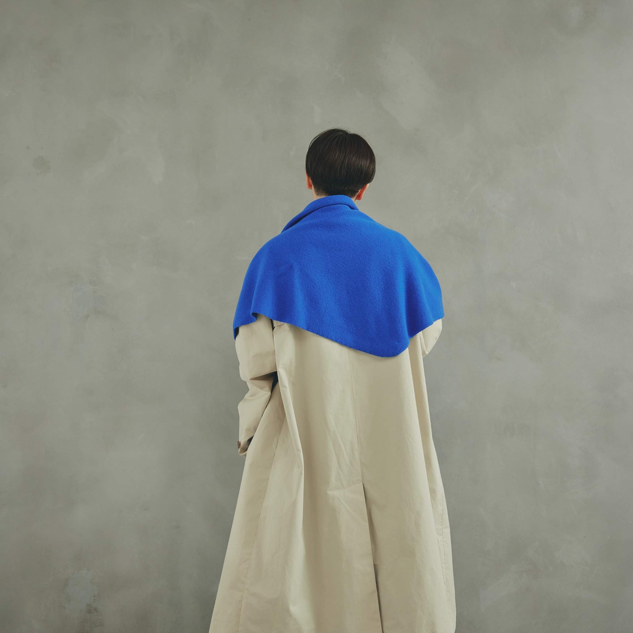Triangle Knit Muffler kinoko. edition