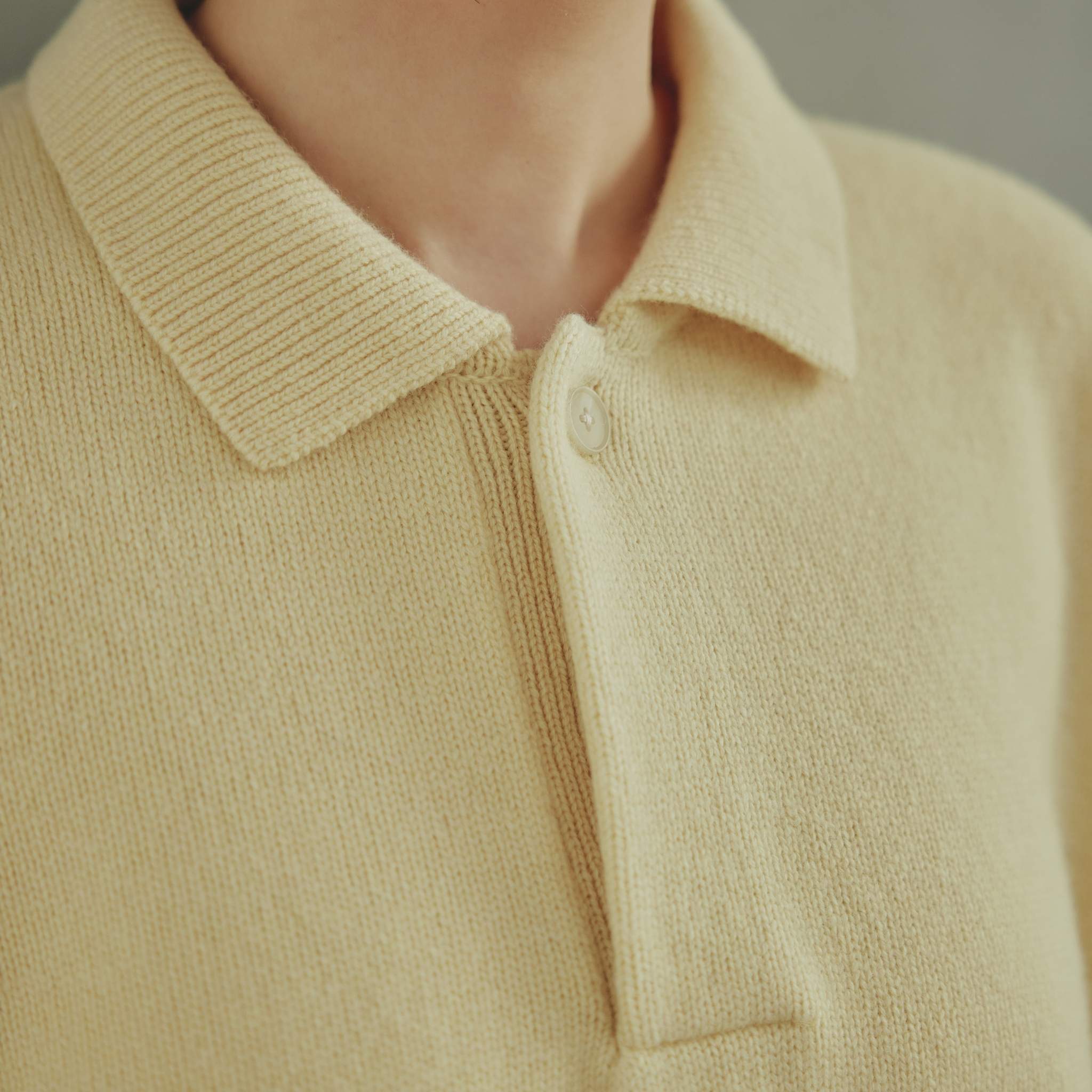 Knit Polo kinoko. edition