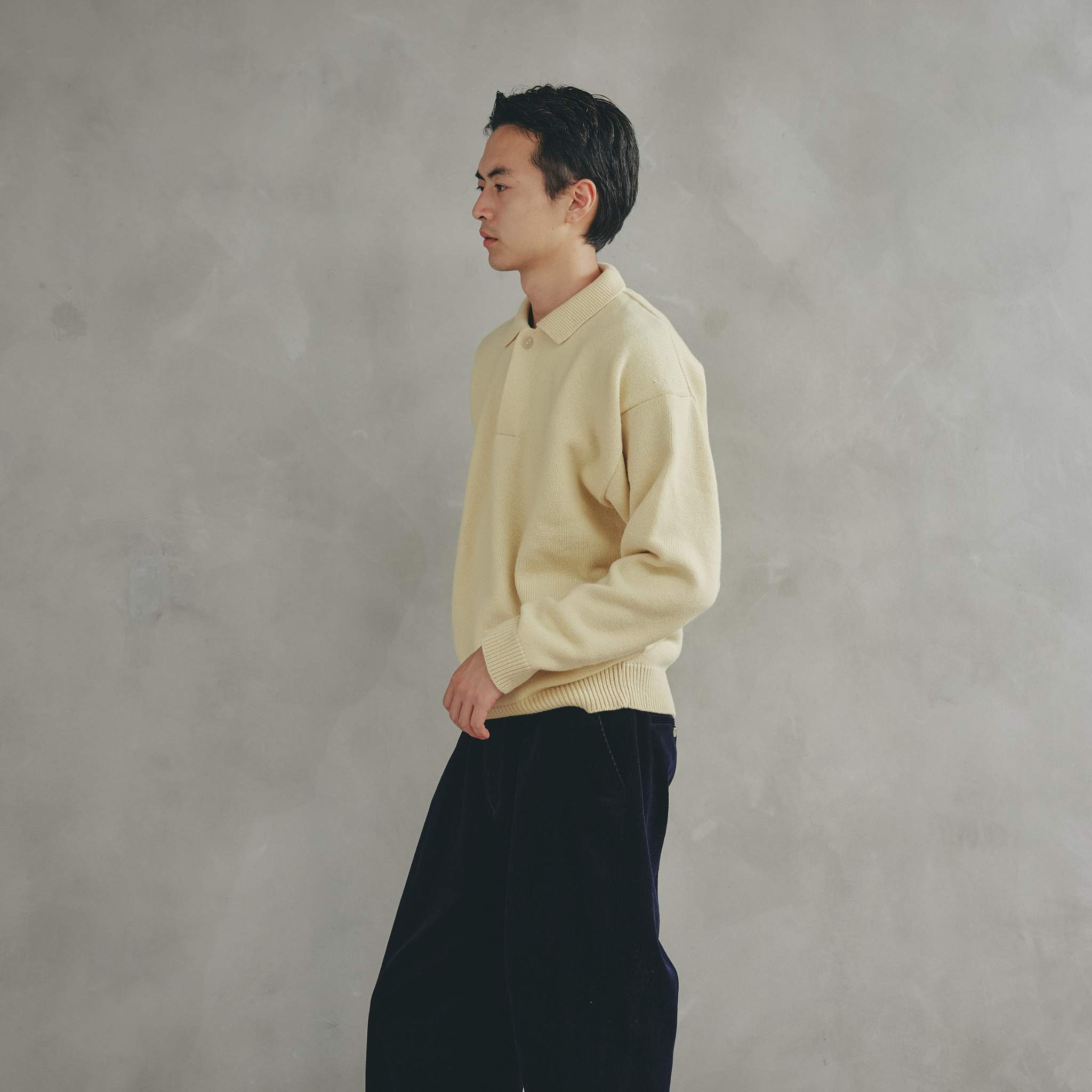 Knit Polo kinoko. edition