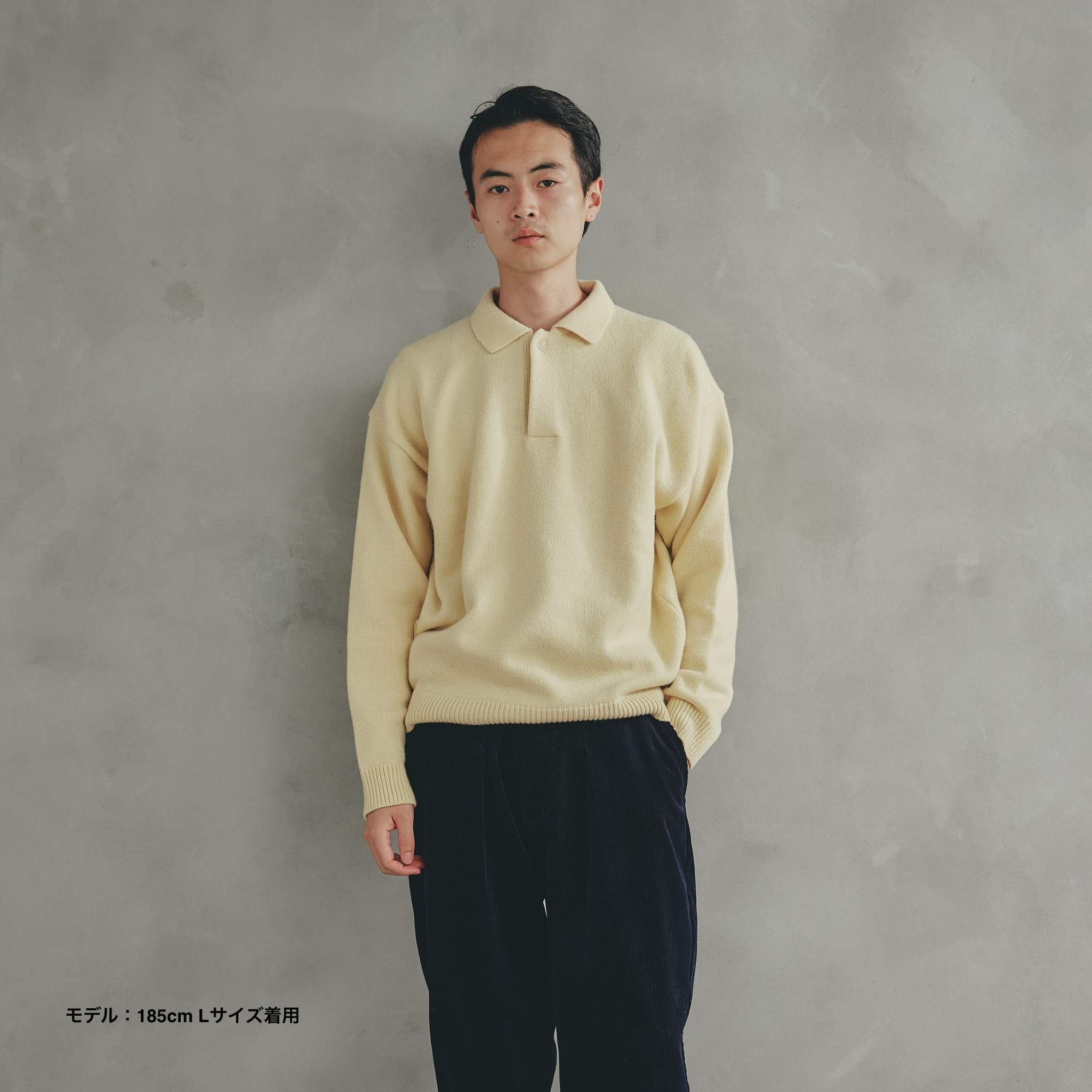 Knit Polo kinoko. edition