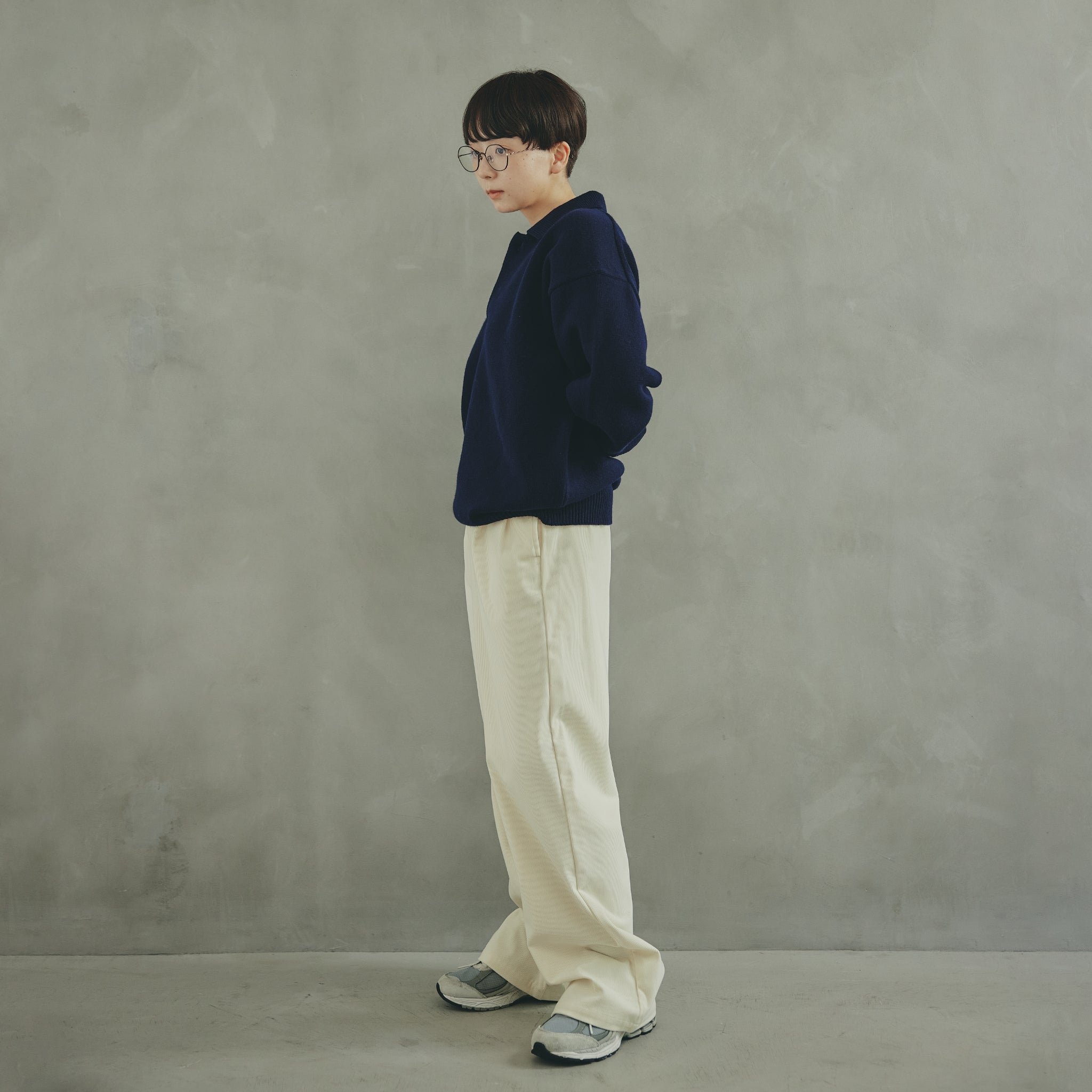 Knit Polo kinoko. edition