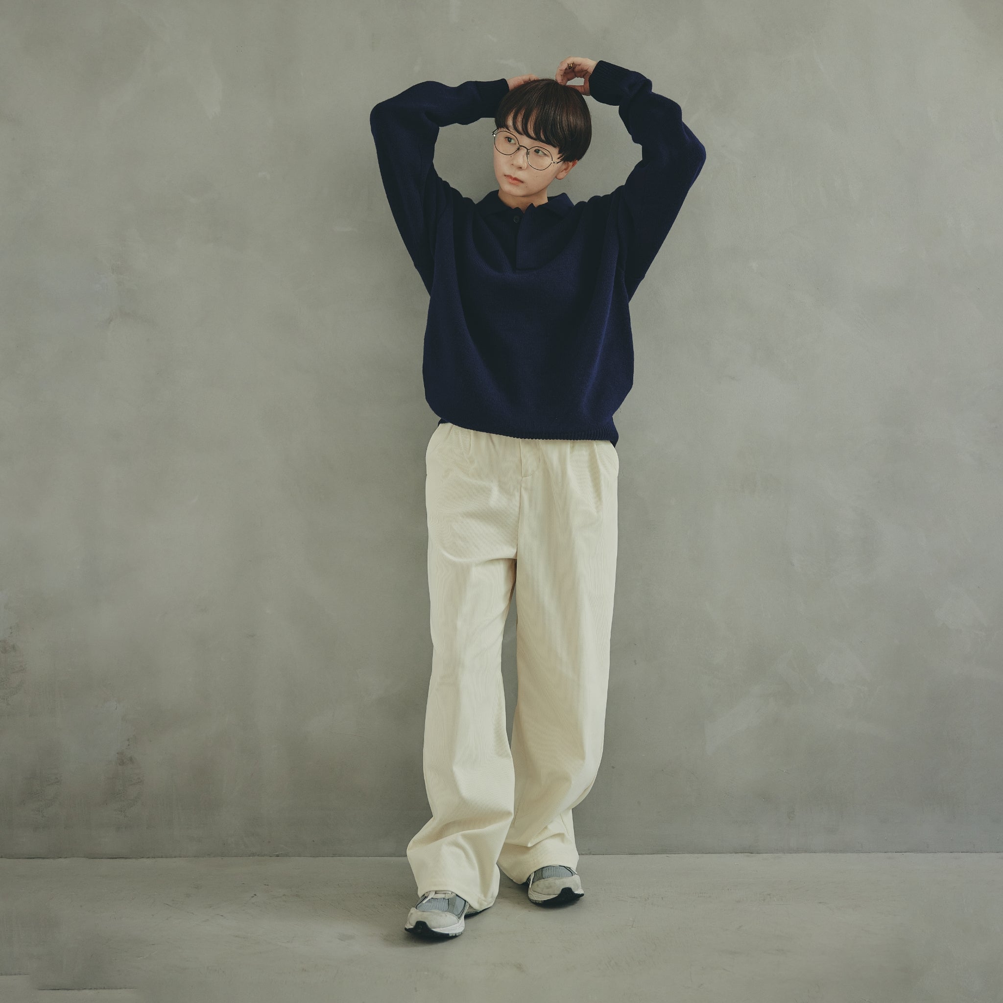 Knit Polo kinoko. edition