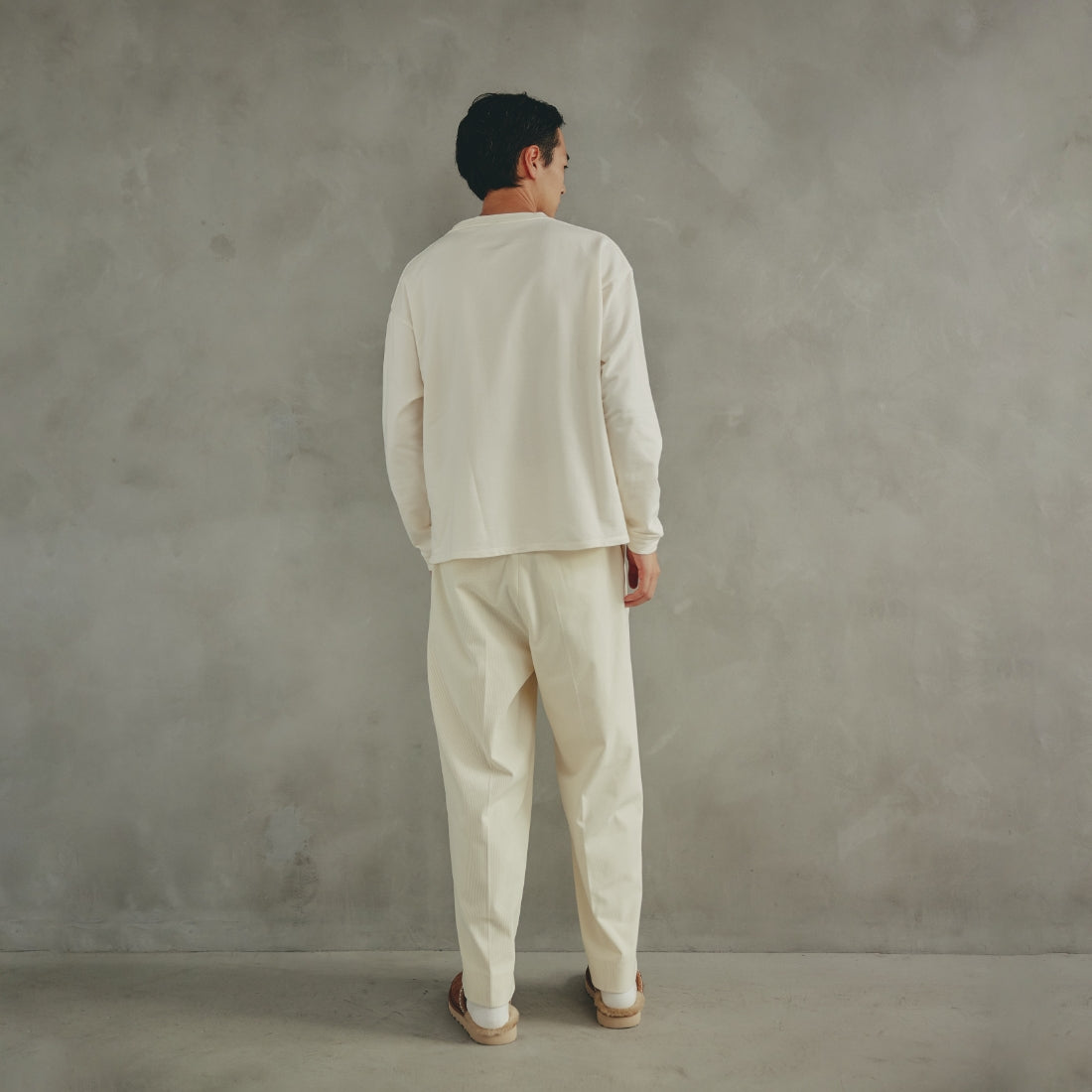 COTTON SWEAT LONG TEE