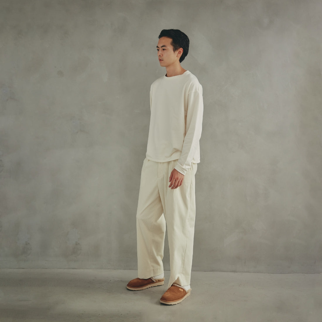 COTTON SWEAT LONG TEE