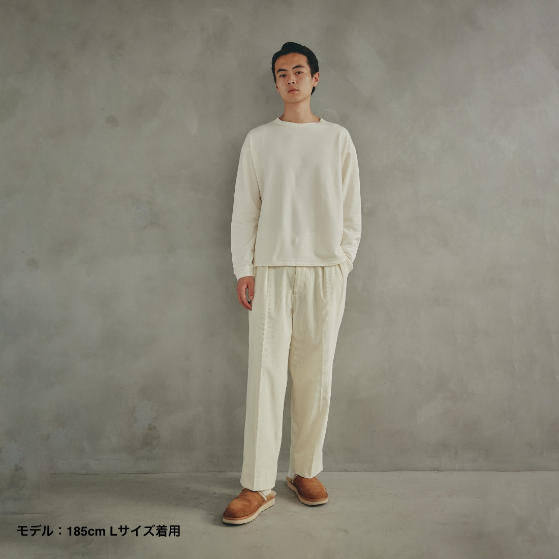 COTTON SWEAT LONG TEE