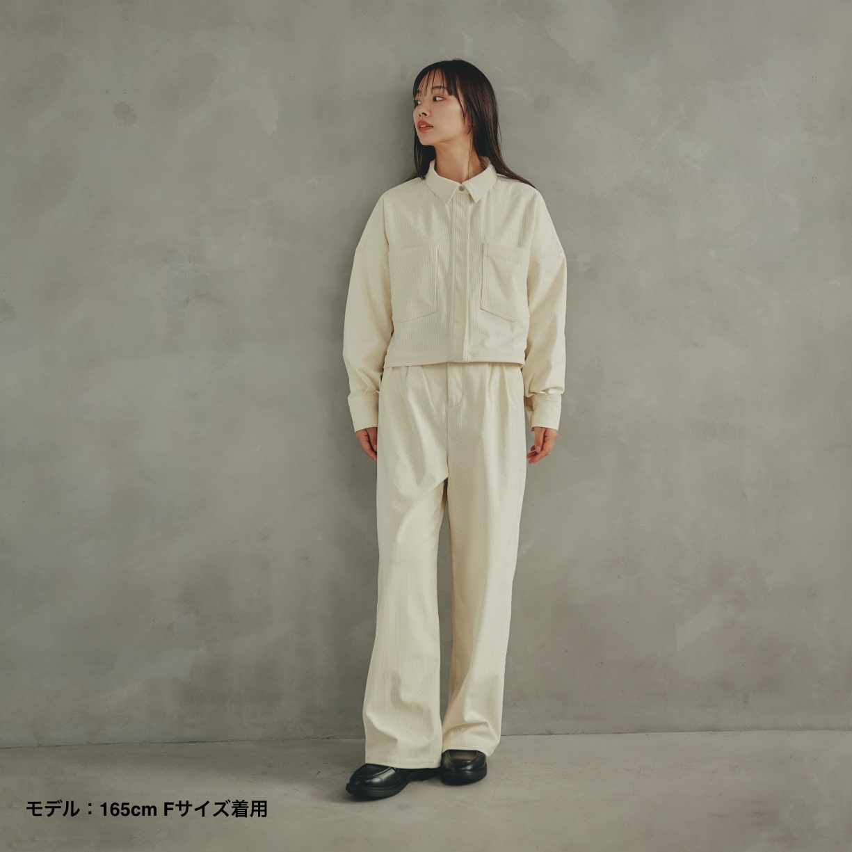 CORDUROY PANTS W