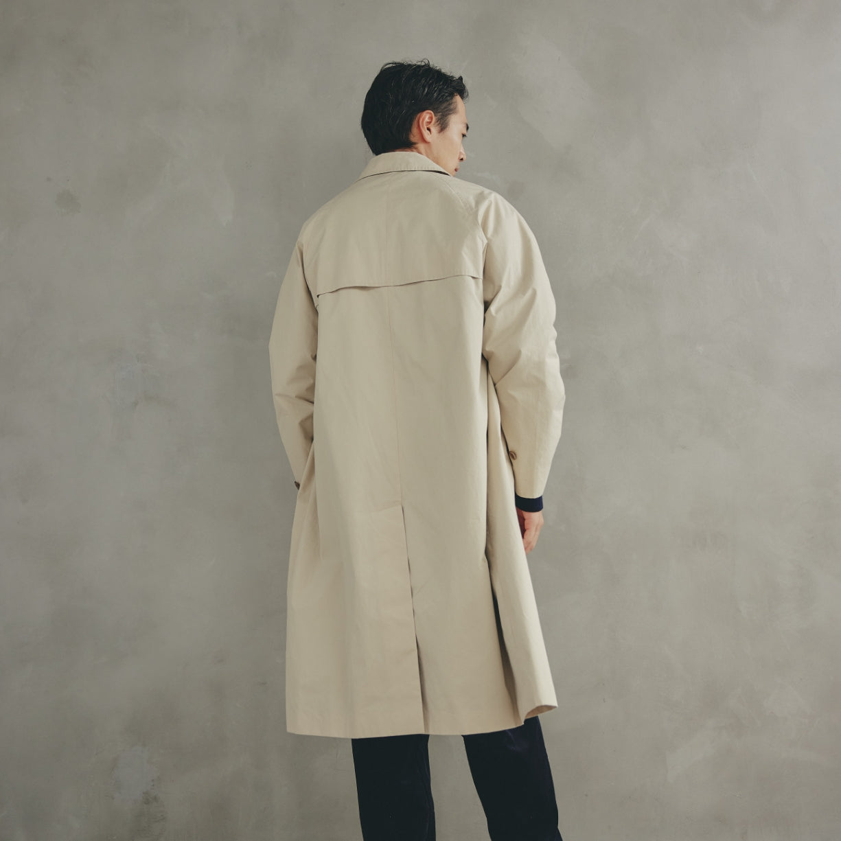 COTTON SOUTIEN COLLAR COAT