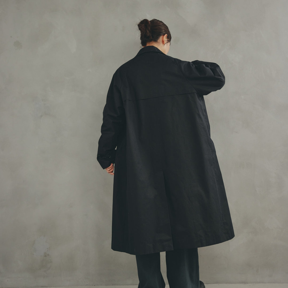 COTTON SOUTIEN COLLAR COAT