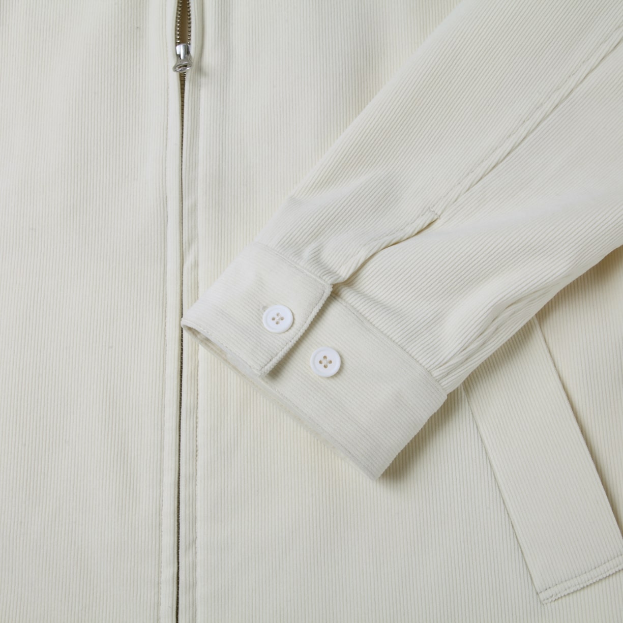 CORDUROY ZIP OUTER