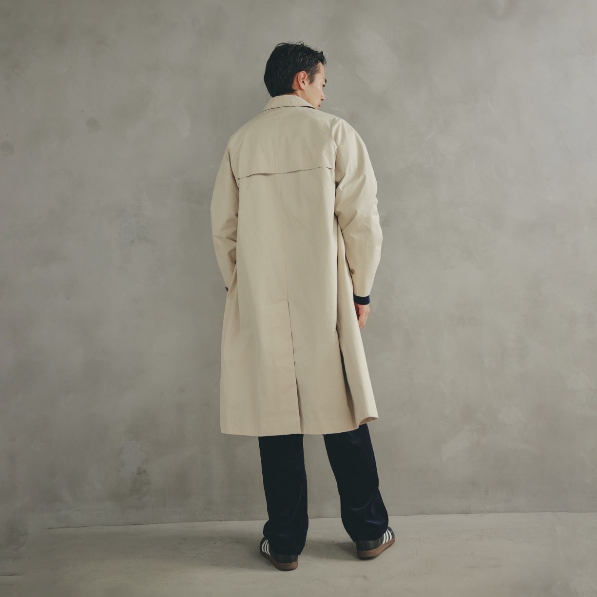 COTTON SOUTIEN COLLAR COAT