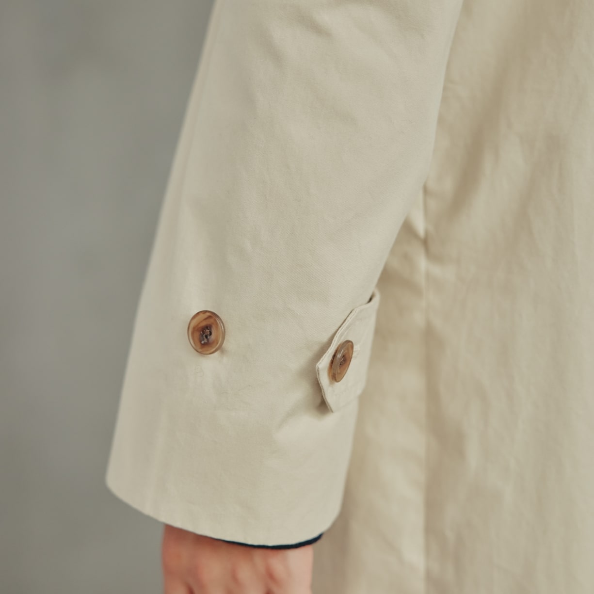 COTTON SOUTIEN COLLAR COAT