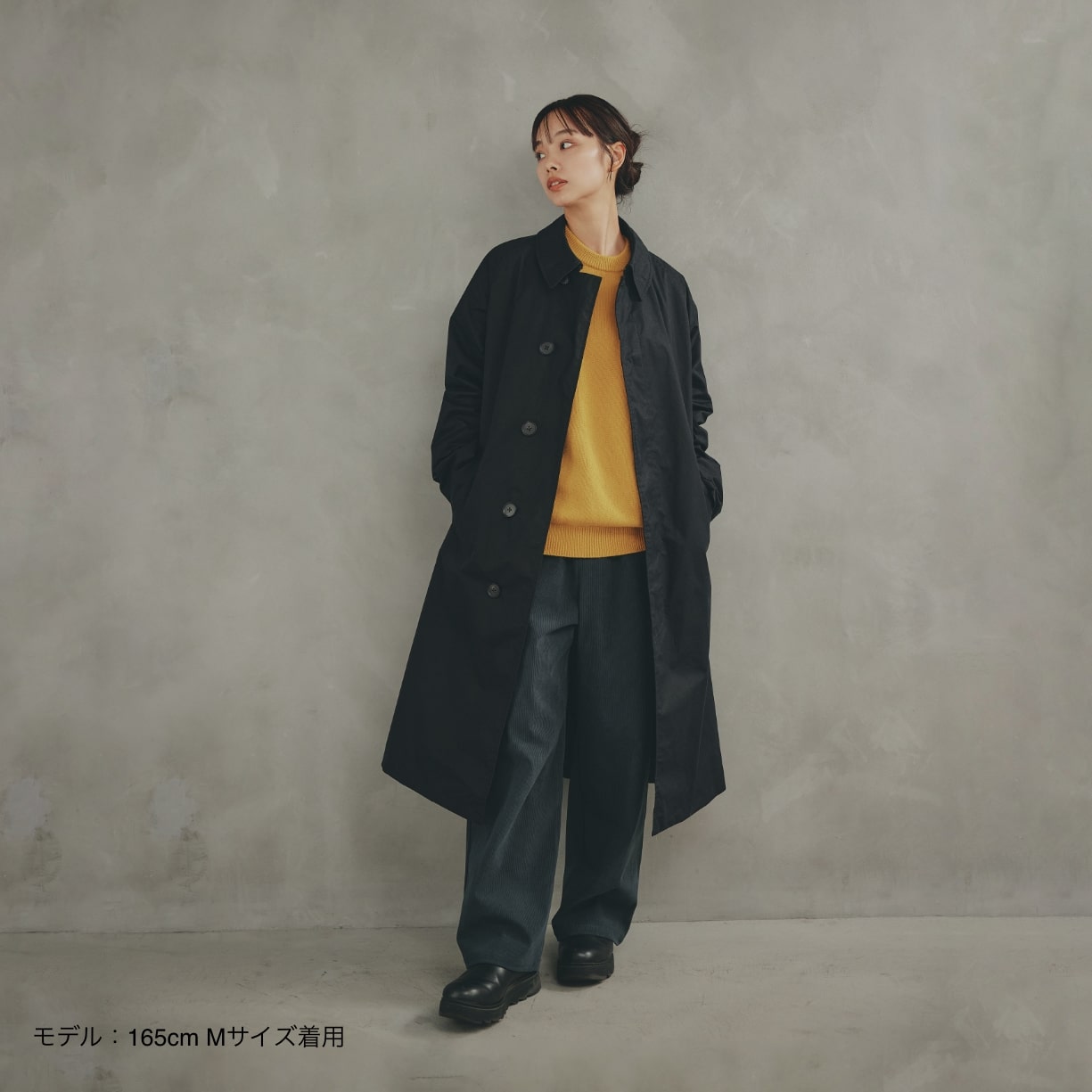 COTTON SOUTIEN COLLAR COAT