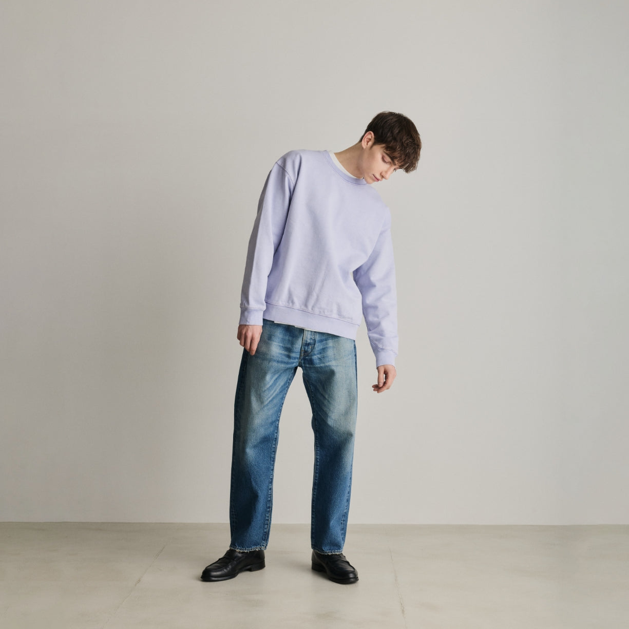 GARMENT DYE SWEAT SHIRT