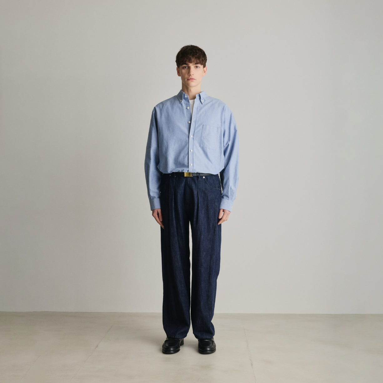 シャツOXFORD紺アマデウス様 OXFORD SHIRT