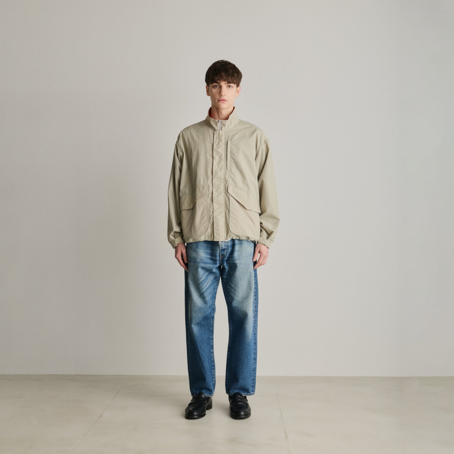 NYLON STAND BLOUSON