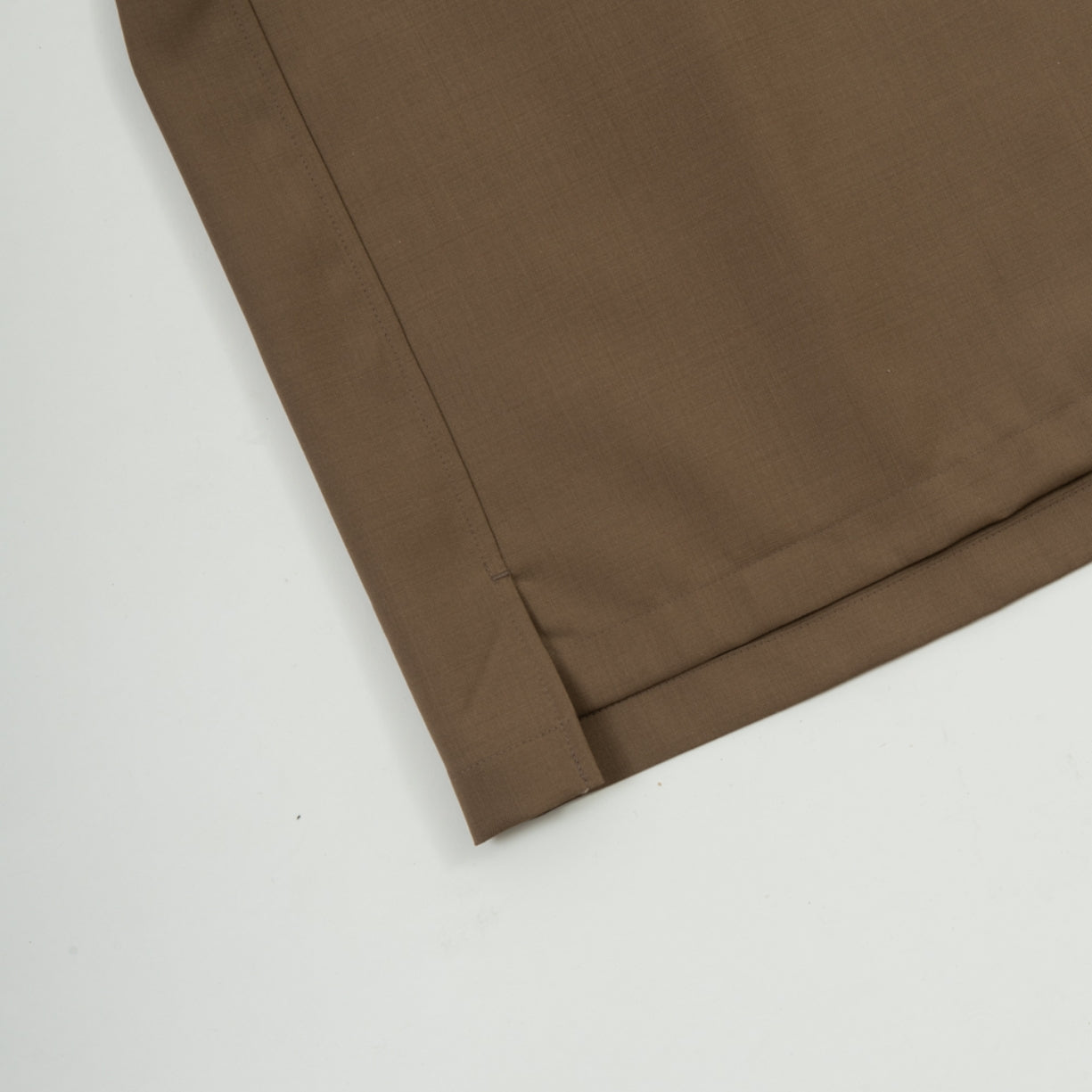 TECH WOOL OPEN COLLAR SHIRT