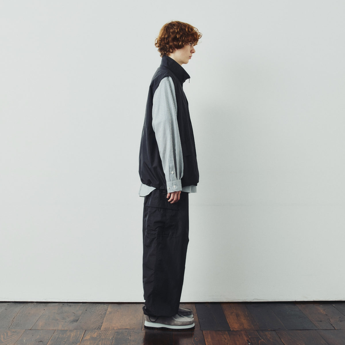 NYLON VEST【セットアップ着用可能】