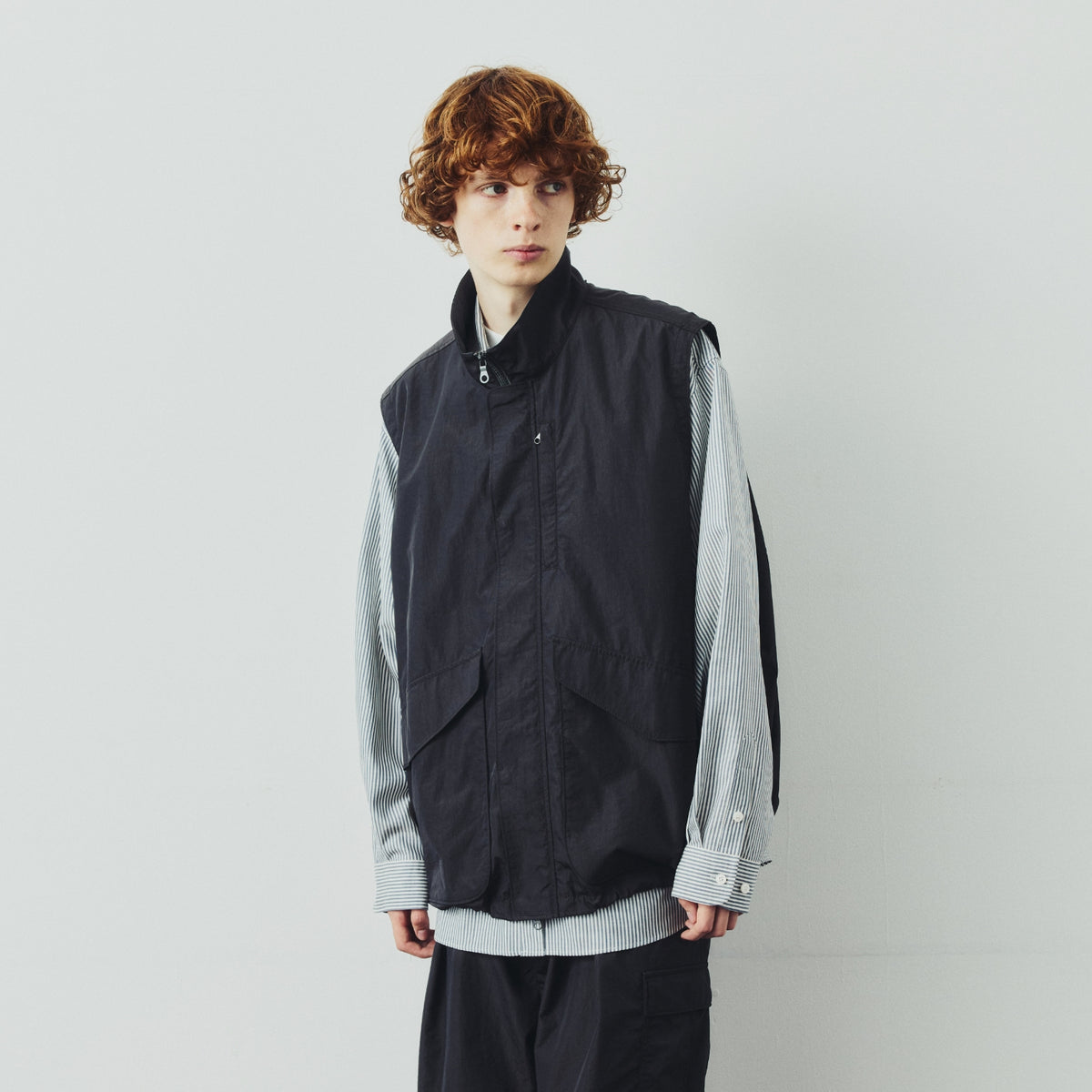 NYLON VEST【セットアップ着用可能】