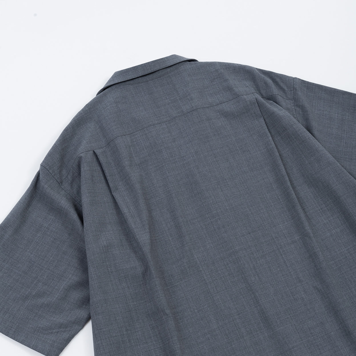 TECH WOOL OPEN COLLAR SHIRT(ライトウェイト)