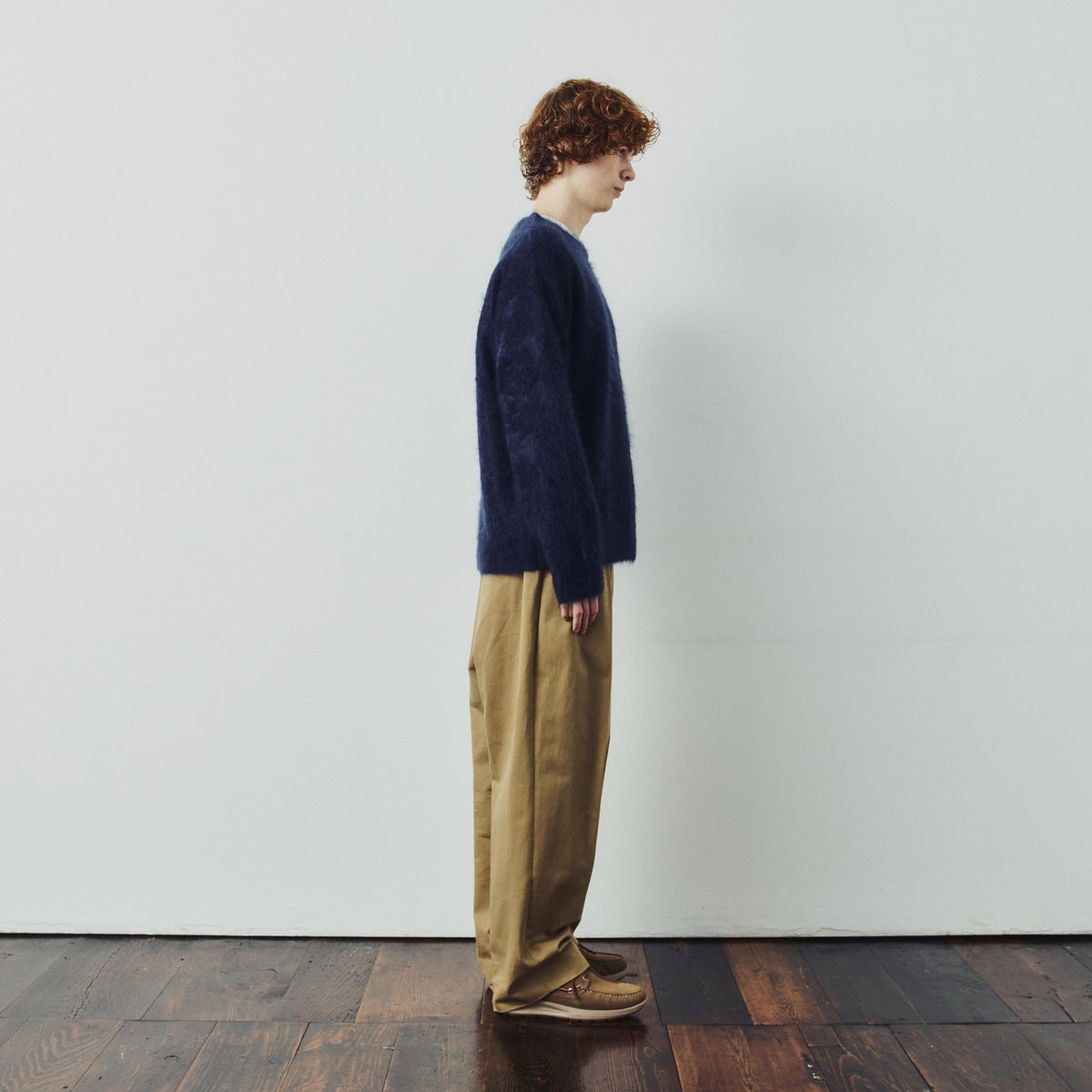 TWO TUCK EASY TROUSERS