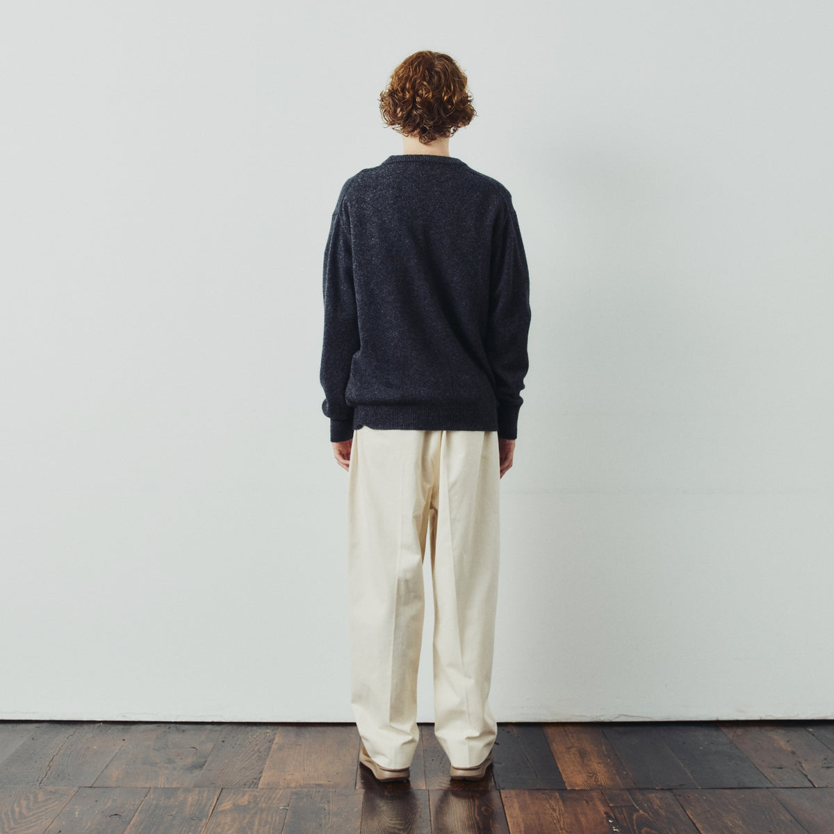 TWO TUCK EASY TROUSERS