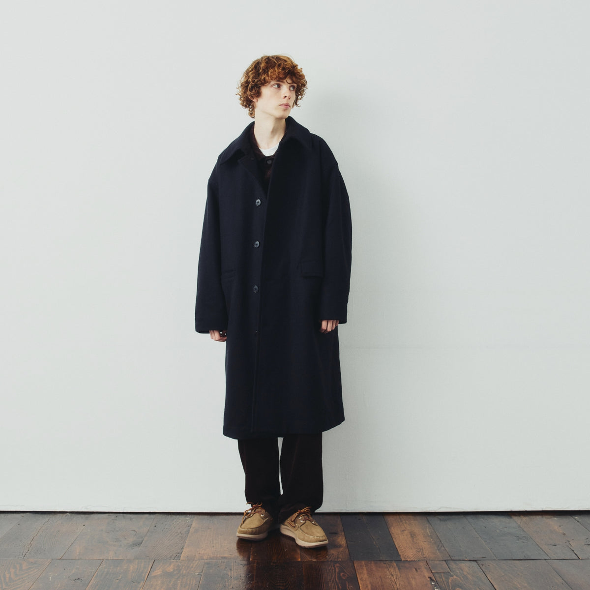 【予約商品11月中旬発送予定】MELTON LONG COAT