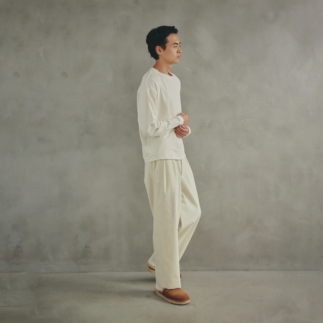 COTTON SWEAT LONG TEE