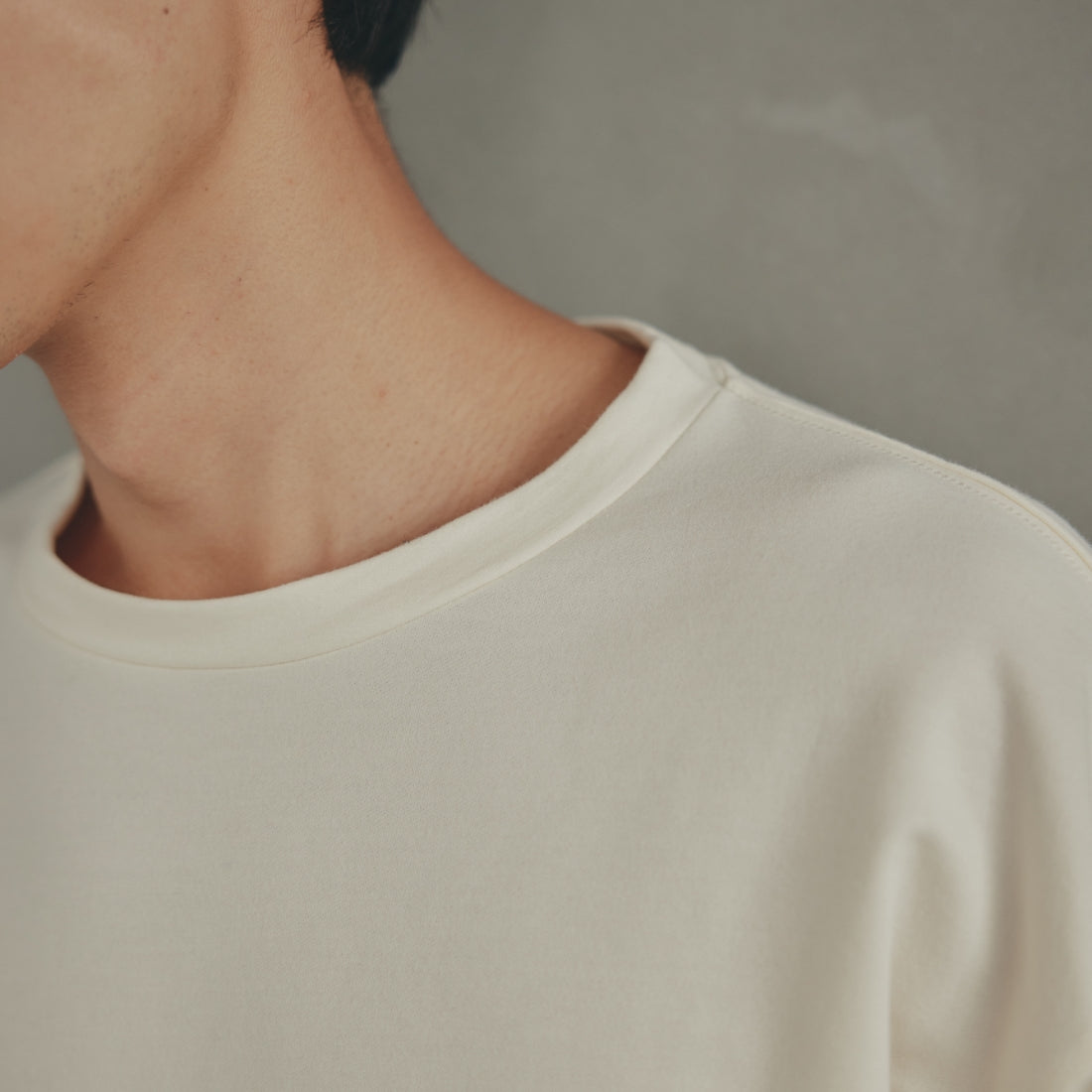 COTTON SWEAT LONG TEE