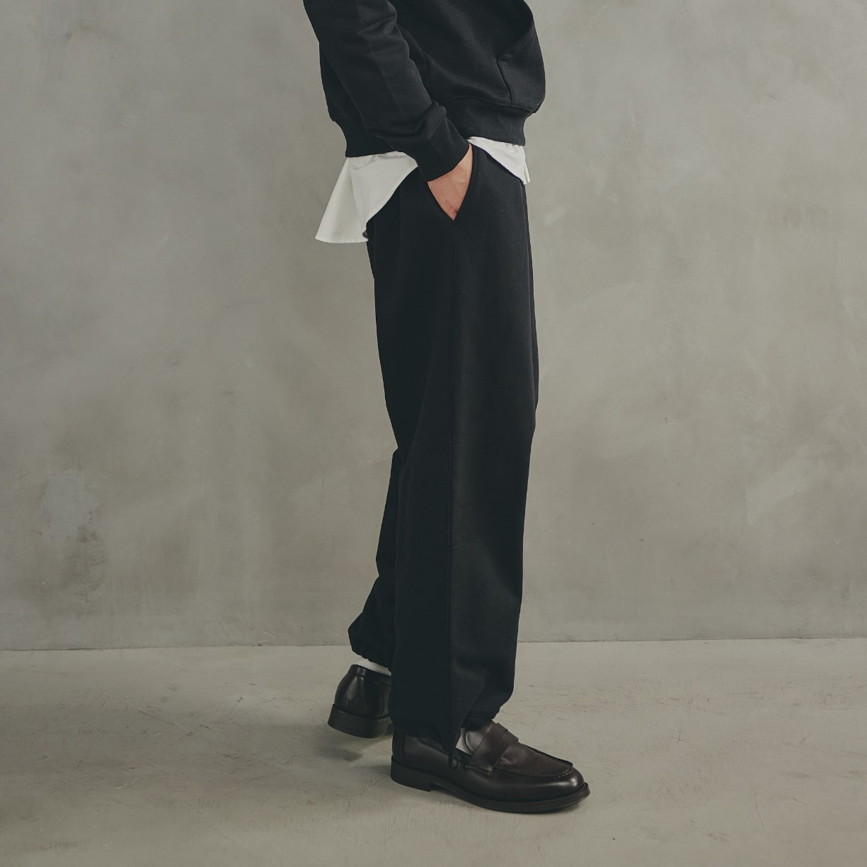 LUXURY HEAVY SWEAT PANTS - MEN