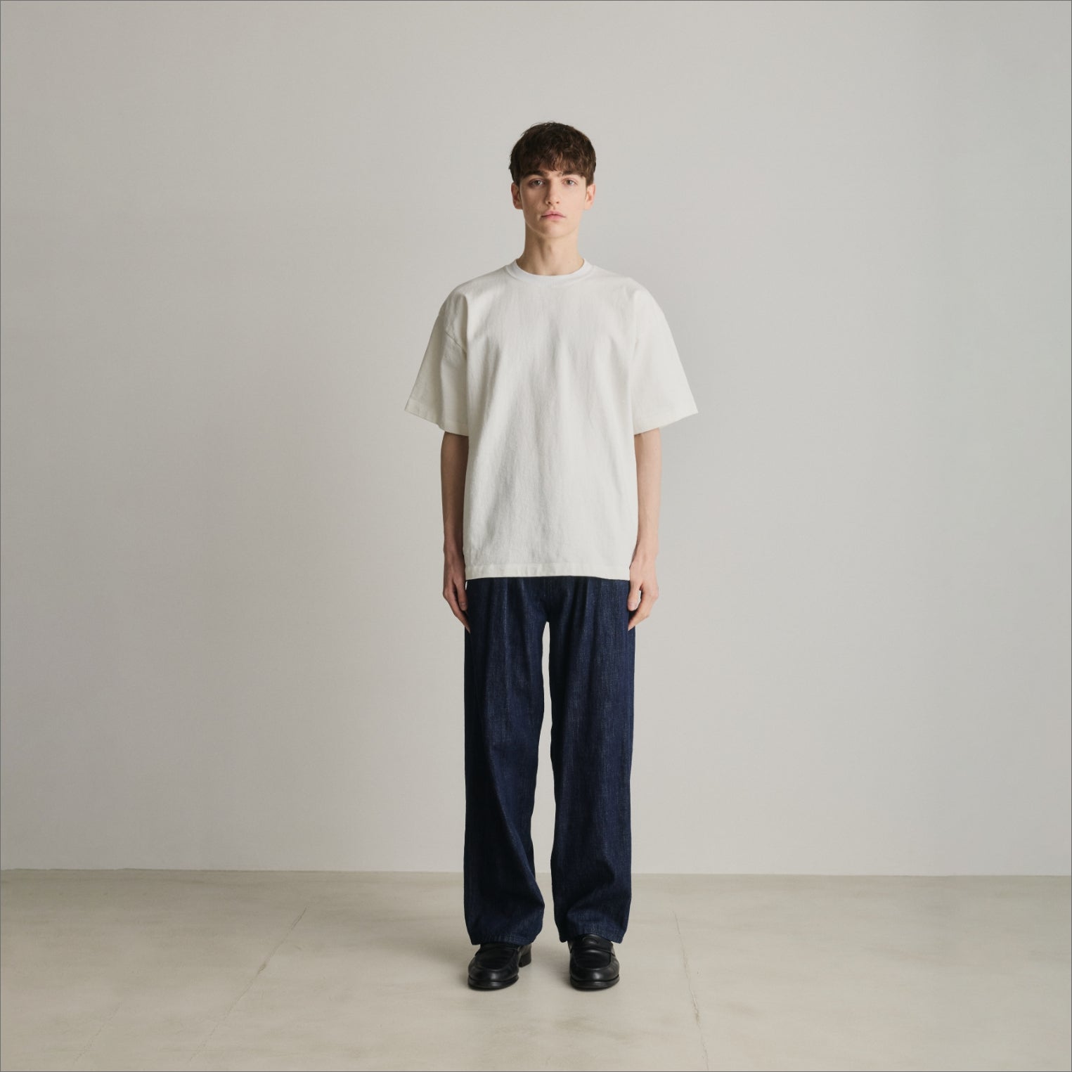 LOOP WHEEL WIDE T (吊り編みワイドタフTシャツ)