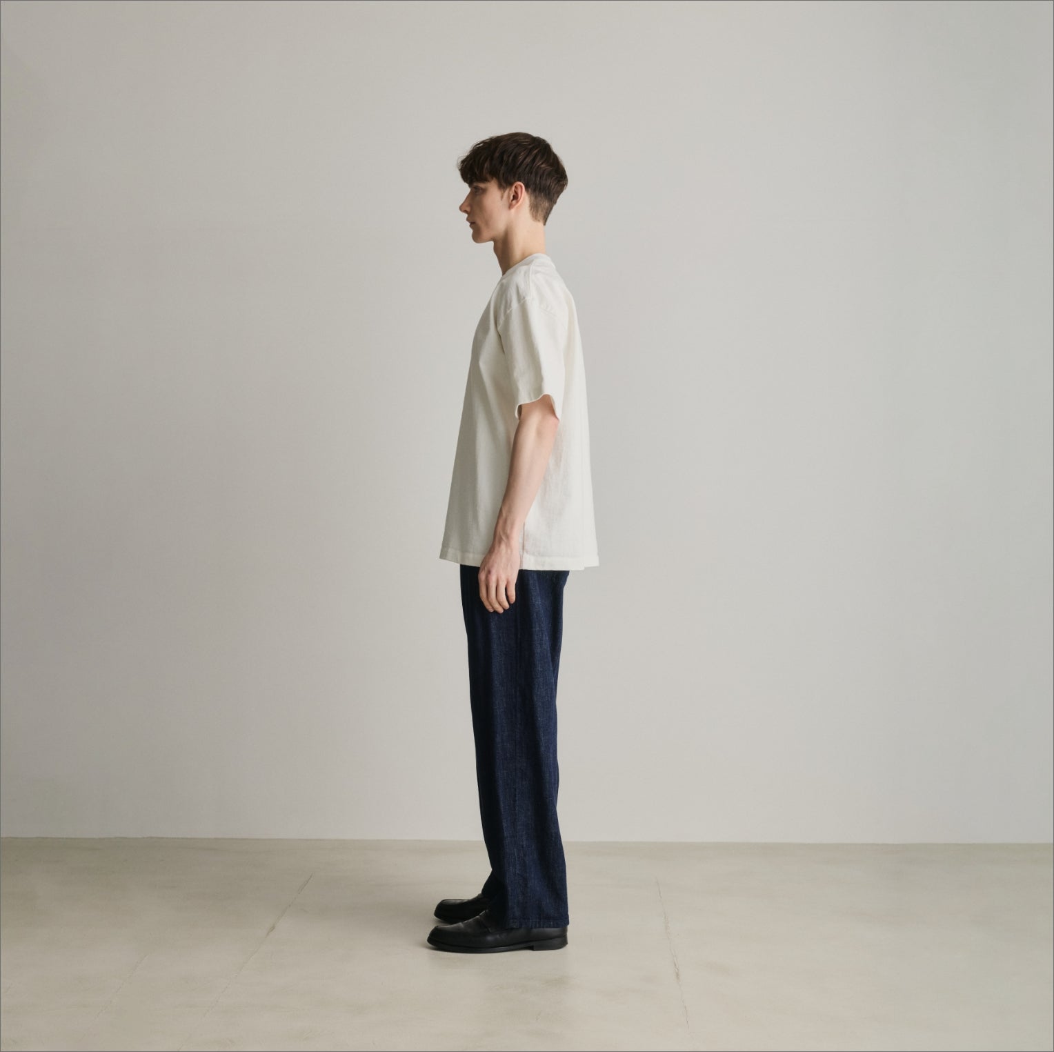 LOOP WHEEL WIDE T (吊り編みワイドタフTシャツ)