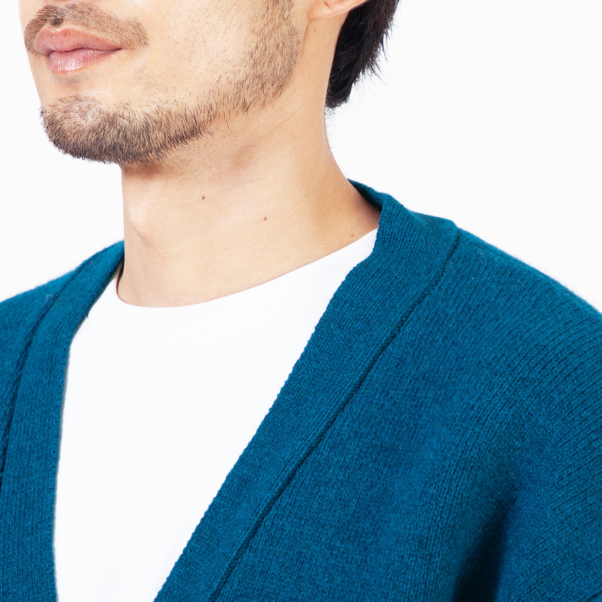 WOOL KNIT CARDIGAN