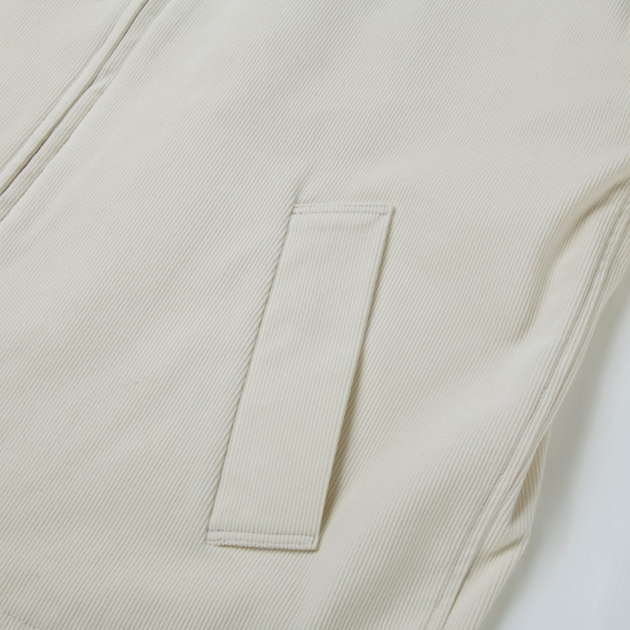 CORDUROY ZIP OUTER