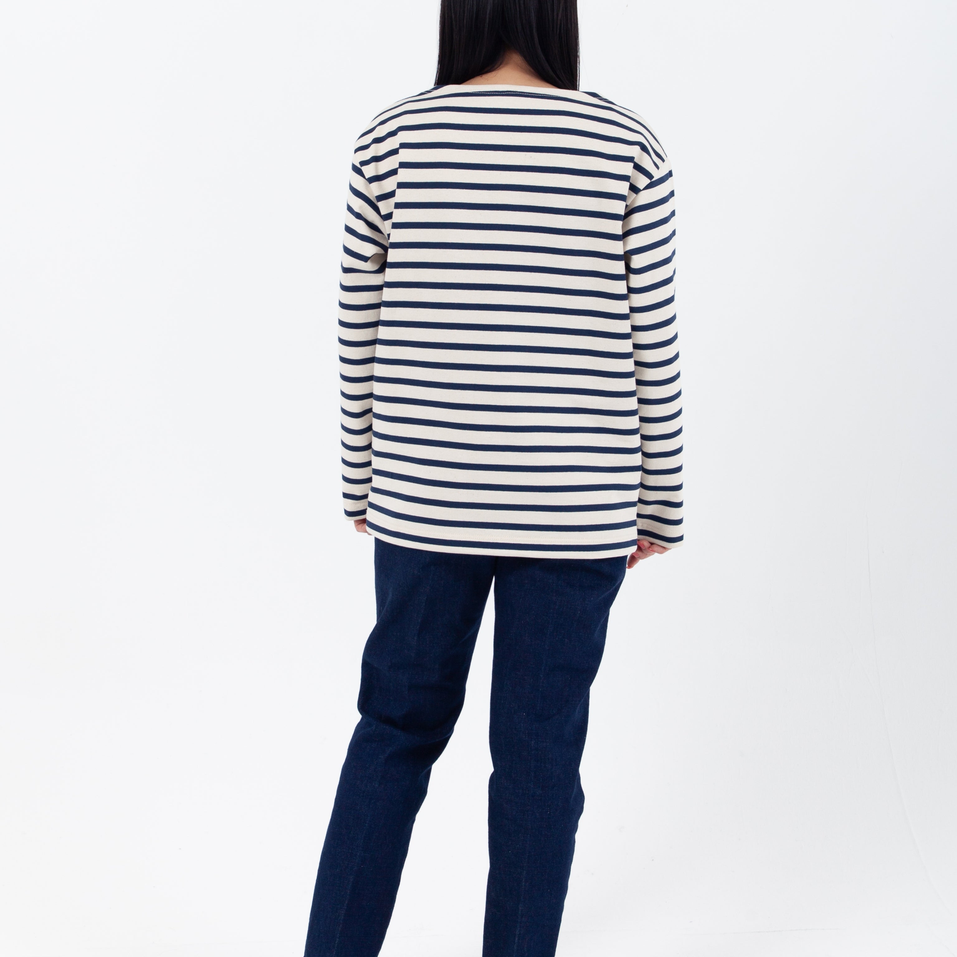 PREMIER H. WEIGHT BORDER L/S TEE LADIES