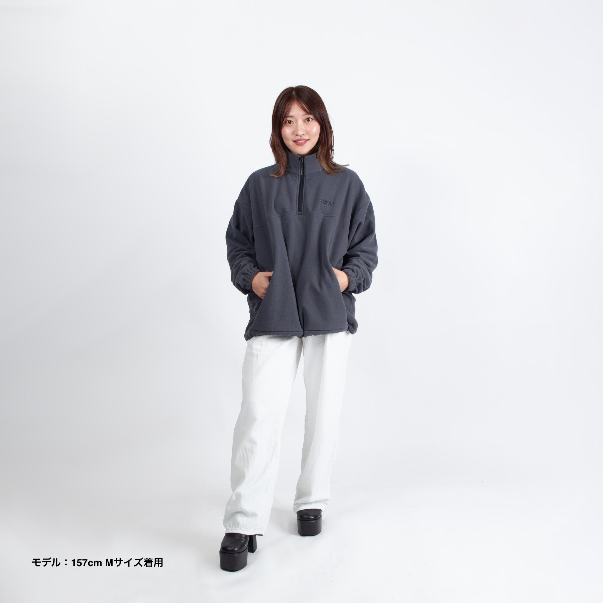 TARROW×SOCIAL APARTMENT FLEECE JACKET