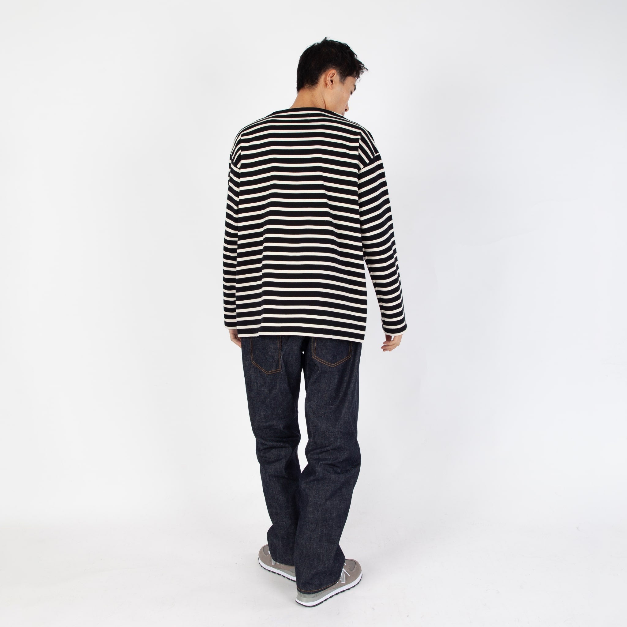 PREMIER H. WEIGHT BORDER L/S TEE