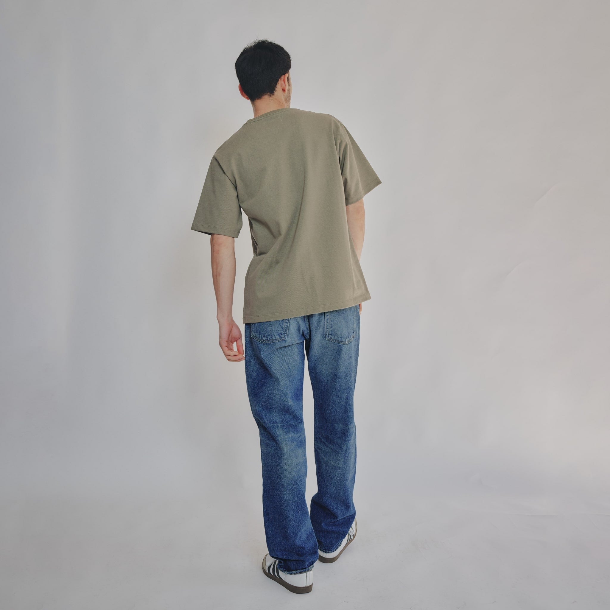 VINTAGE STRAIGHT DENIM PANTS