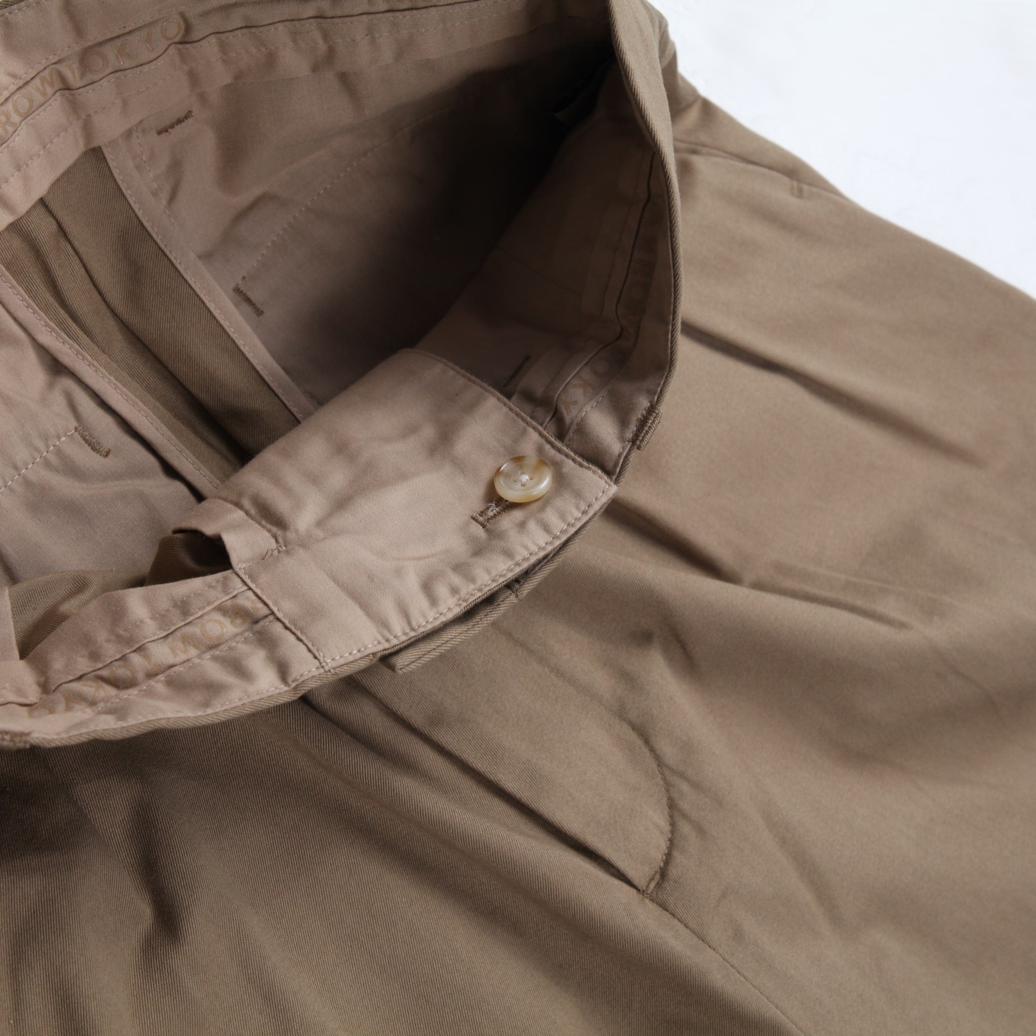 TWO TUCK TROUSERS Ⅱ