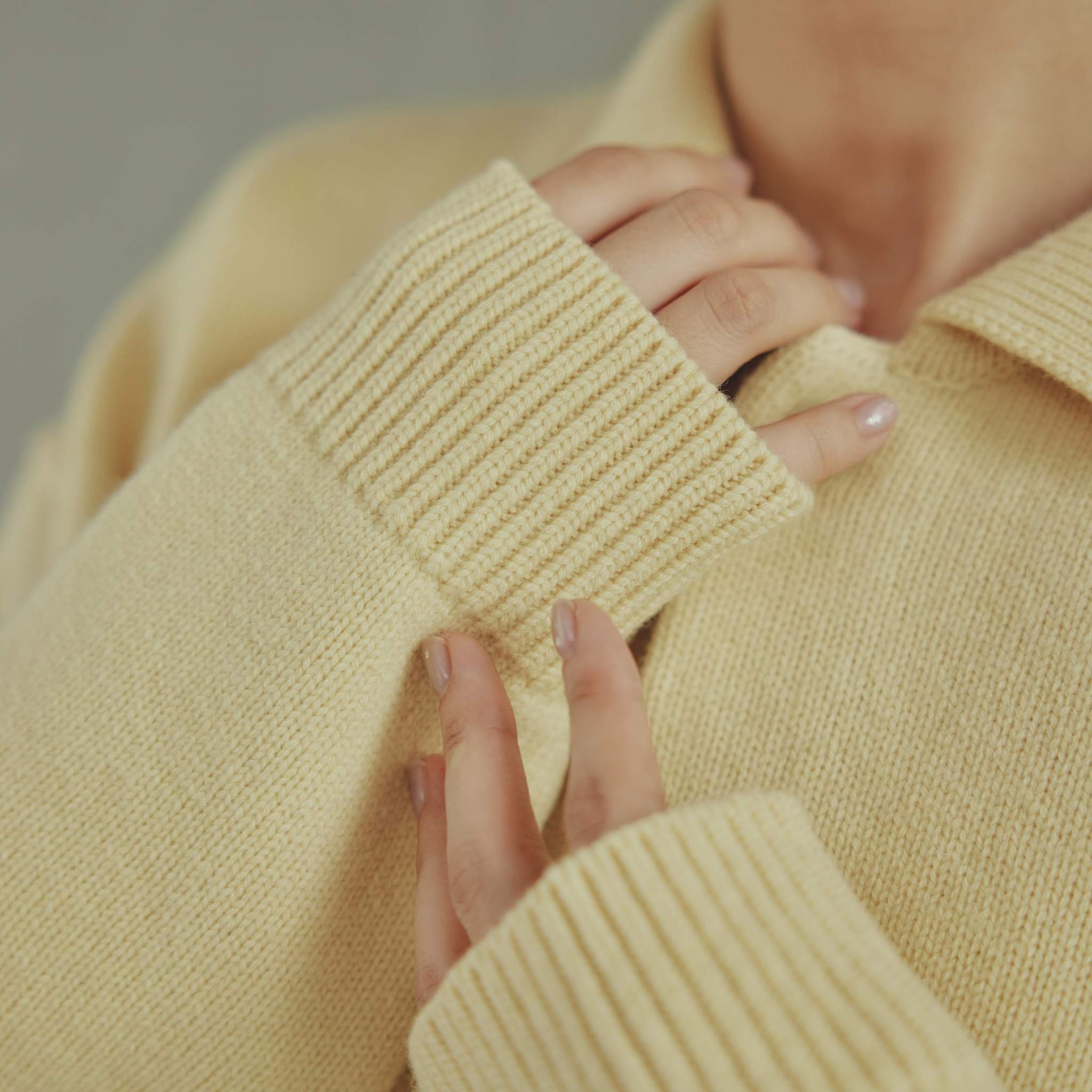 Knit Polo kinoko. edition