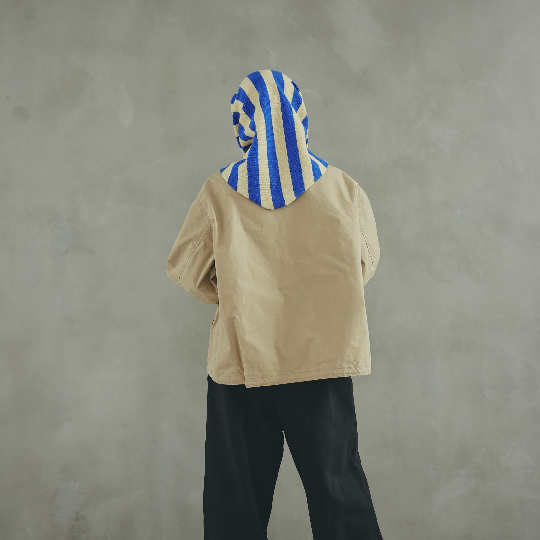 Triangle Knit  Muffler kinoko. edition