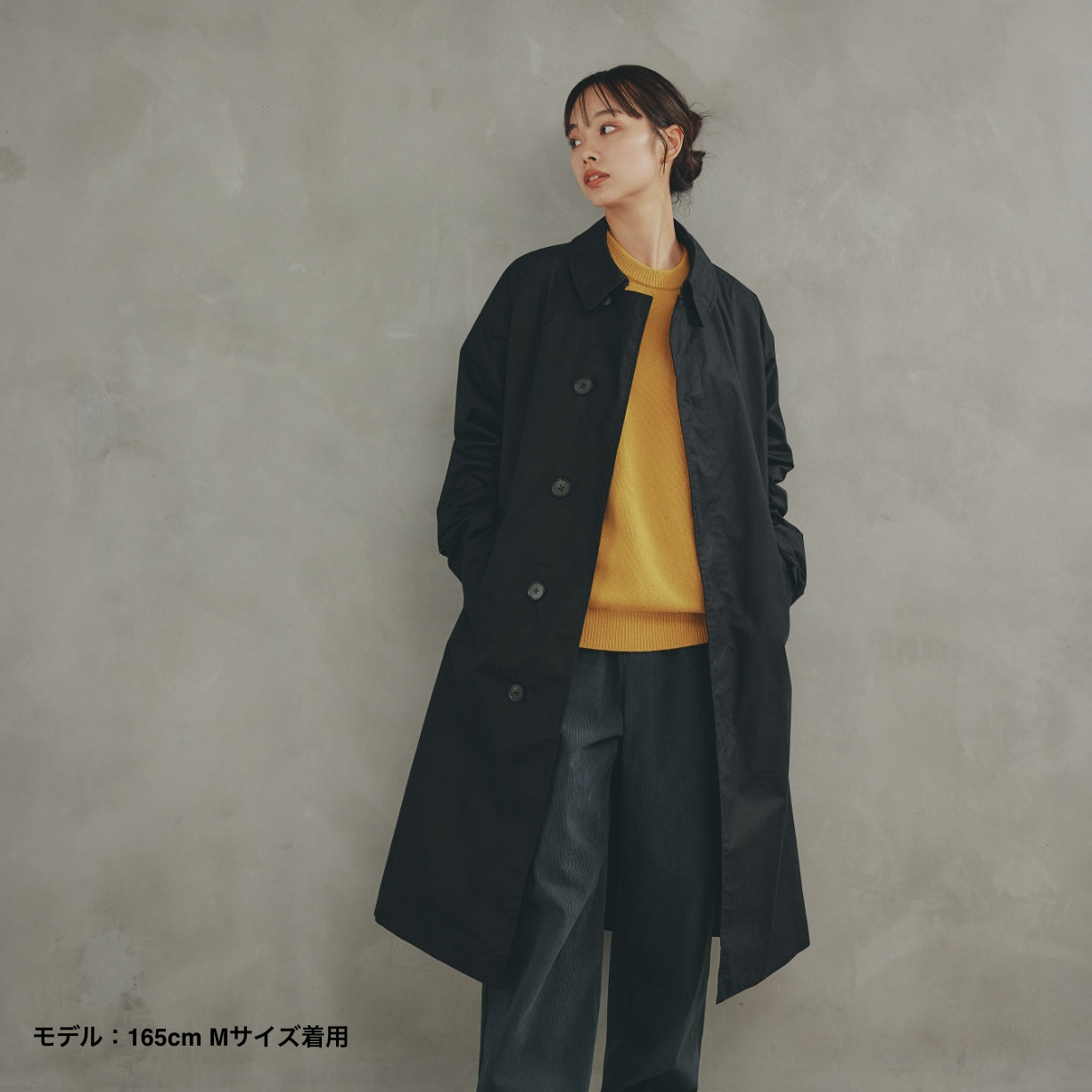 COTTON SOUTIEN COLLAR COAT