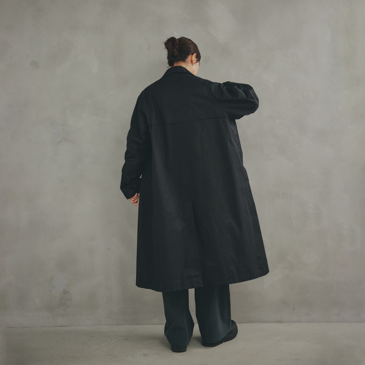 COTTON SOUTIEN COLLAR COAT